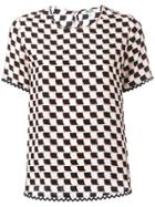 Kenzo Geometric Print T-shirt - White