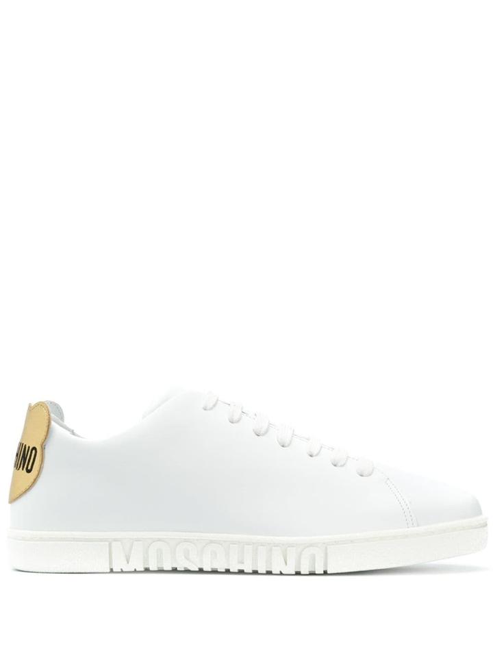 Moschino Teddy Patches Sneakers - White