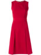 Egrey - Panelled Midi Dress - Women - Polyester/spandex/elastane/viscose - 38, Red, Polyester/spandex/elastane/viscose