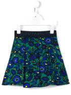 Kenzo Kids 'shadow Flowers' Skirt, Girl's, Size: 10 Yrs, Green