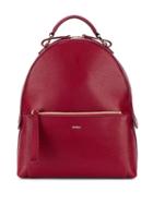 Furla Double Zip Backpack - Red
