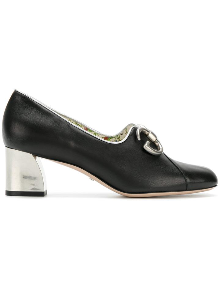 Gucci Gg Biba Loafers - Black