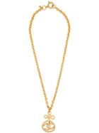 Chanel Vintage Pendant Necklace Accessories - Metallic