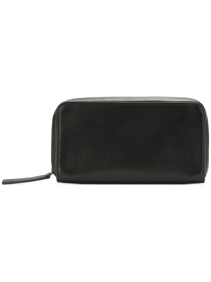 Ann Demeulemeester Blanche Zip-around Wallet - Black
