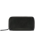Ann Demeulemeester Blanche Zip-around Wallet - Black