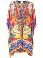 Camilla Multi-print Flared Dress - Multicolour