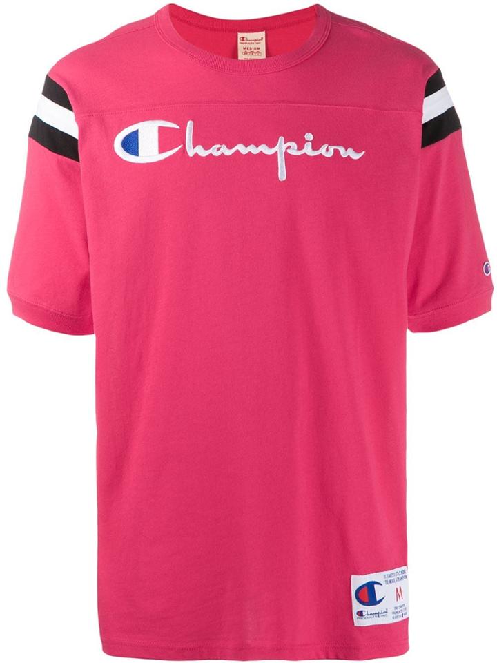 Champion Contrast Panel T-shirt - Pink