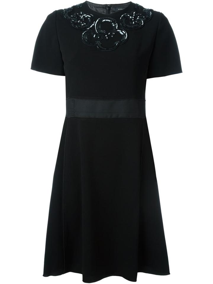 Marc By Marc Jacobs Sequin Embellished Flared Dress