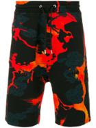 Givenchy Graphic Track Shorts - Black