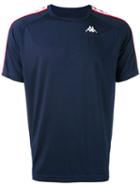 Gosha Rubchinskiy - Kappa Print T-shirt - Men - Polyester/spandex/elastane - Xl, Blue, Polyester/spandex/elastane