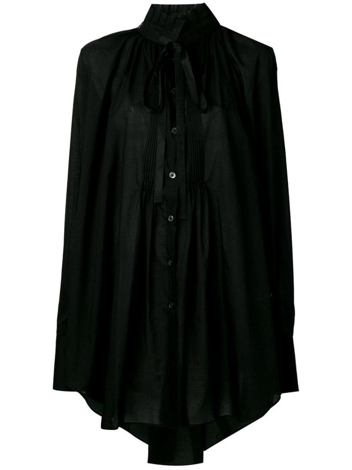 Ann Demeulemeester Chemisier Dress - Black