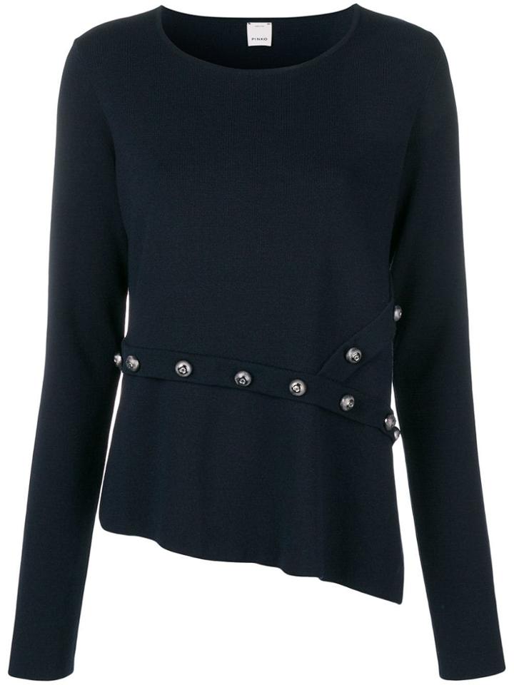 Pinko Studded Details Jumper - Blue