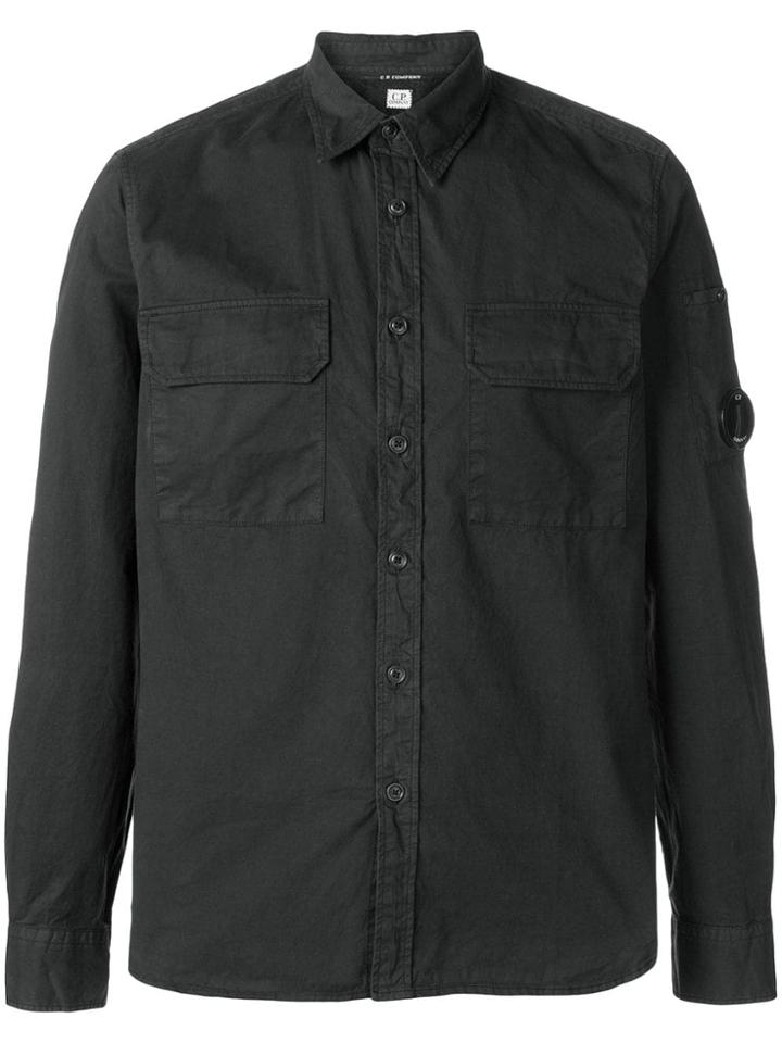 Cp Company Lens Detail Shirt - Black