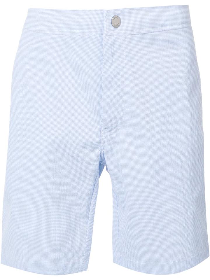Onia 'calder' Swim Shorts, Men's, Size: 29, Blue, Nylon/polyester/spandex/elastane