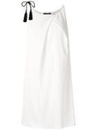 À La Garçonne London Straight Fit Dress - White