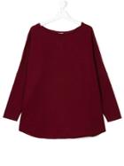 La Bottega Di Giorgia Jersey Top - Red