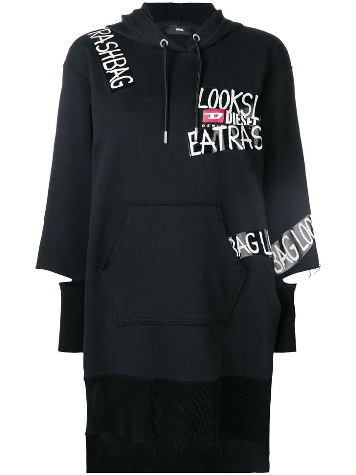 Diesel Hc-d-ilse Sweater Dress - Black