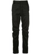 Uma Wang Crinkle-effect Tailored Trousers - Black