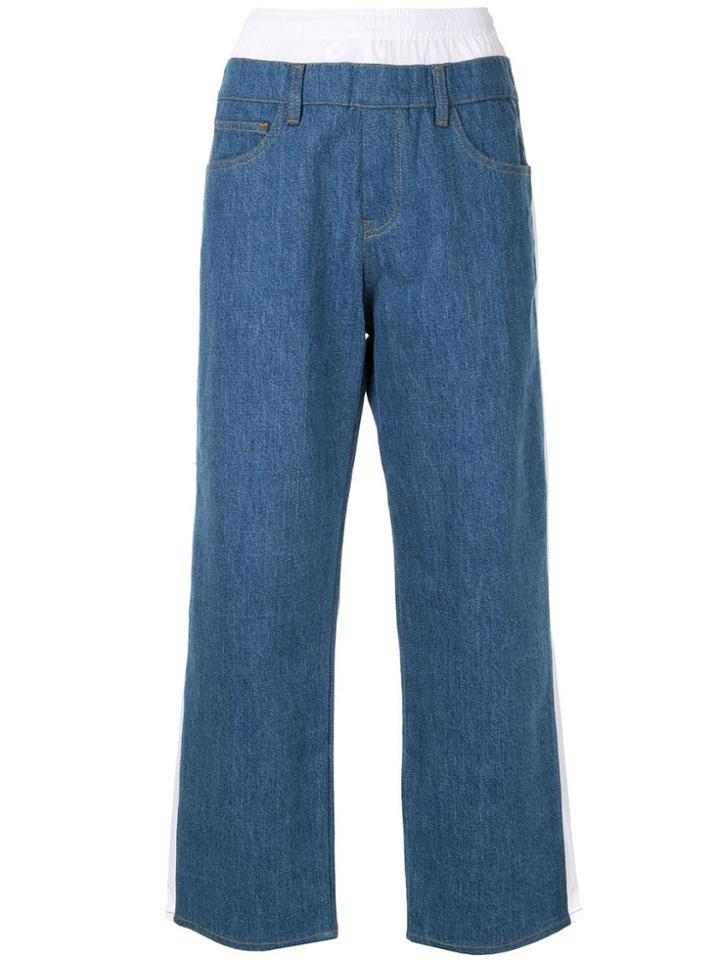 Koché Side Stripe Trousers - Blue