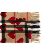 Burberry Kids - House Check Scarf - Kids - Cashmere - One Size, Black