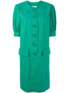 Yves Saint Laurent Vintage Round Neck Dress - Green