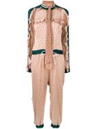 Sacai Track Style Jumpsuit - Neutrals