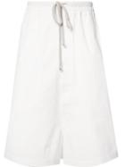 Rick Owens Oversized Shorts, Men's, Size: 52, White, Cotton