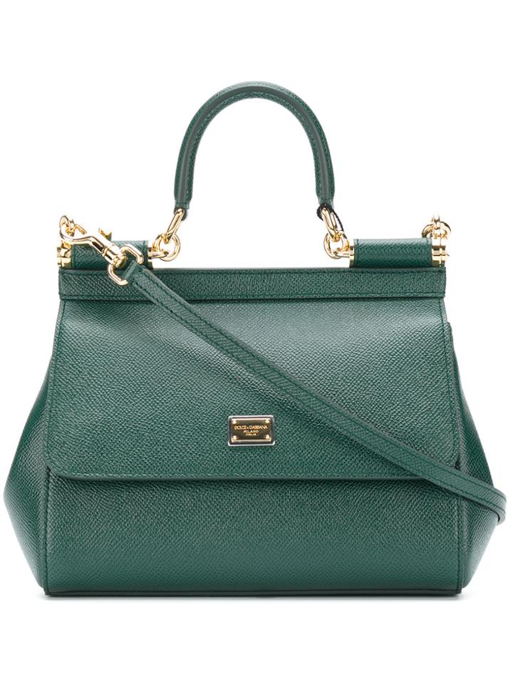 Dolce & Gabbana Small Sicily Bag - Green