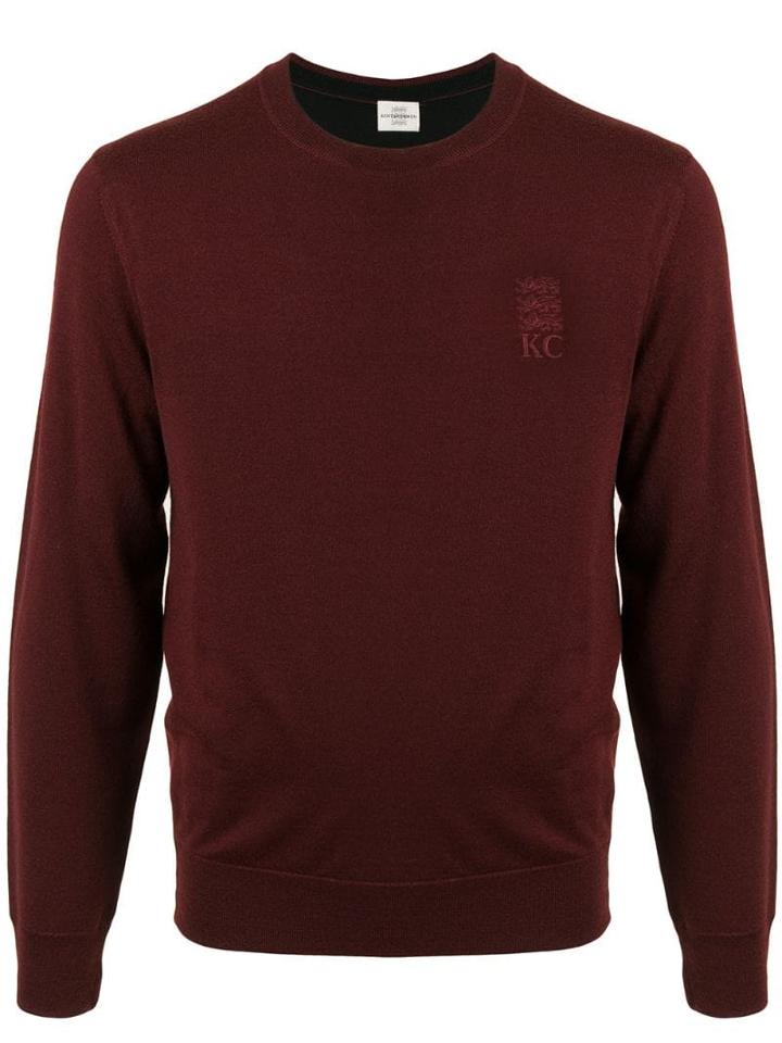 Kent & Curwen Crew Neck Pullover - Red