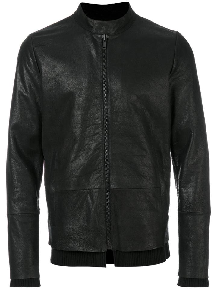 Forcerepublik Layered Textured Jacket - Black