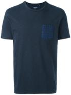 Woolrich Printed Pocket T-shirt, Men's, Size: Medium, Blue, Cotton