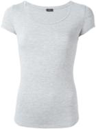 Joseph Jersey T-shirt, Women's, Size: Medium, Grey, Viscose/spandex/elastane