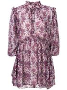 Isabel Marant Floral Print Dress - Pink