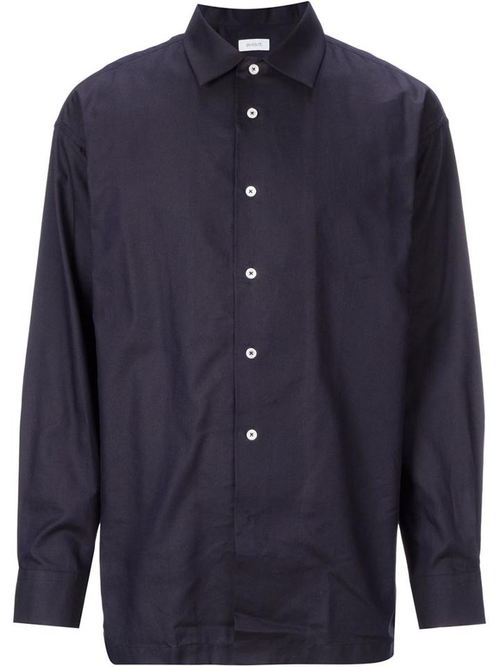 En Route Long Sleeve Shirt, Men's, Size: 2, Blue, Cotton