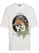 Y-3 Logo Oversized T-shirt - White
