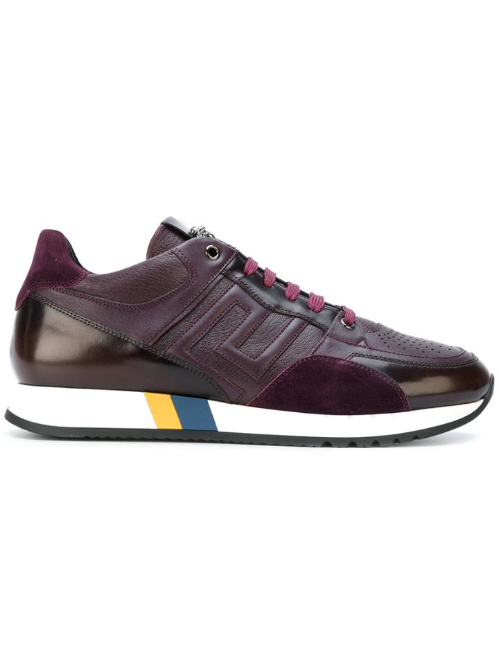 Versace Greca Sneakers - Pink & Purple