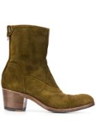 Alberto Fasciani Suede Ankle Boots - Green