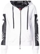 Haculla Witch Slap Reversible Hoodie - White