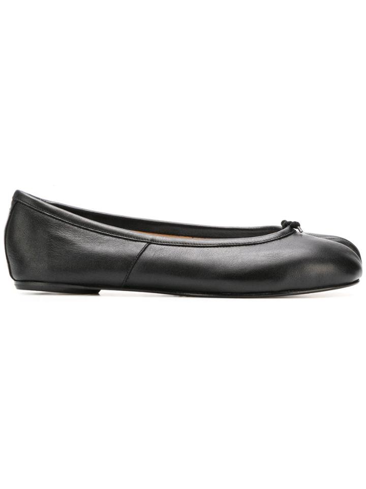 Maison Margiela Flat Ballerina Shoes - Black