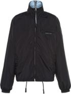 Prada Zipped Boxy Jacket - Black