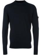 Oamc Classic Jumper, Men's, Size: Medium, Blue, Polyamide/polyester/viscose/virgin Wool