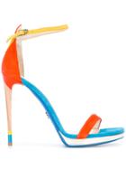 Loriblu Two Strap Heeled Sandals - Multicolour