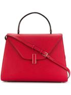 Valextra Fold Over Tote - Red