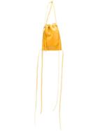 Jacquemus Drawstring Mini Bag - Yellow