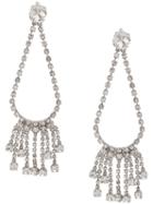 Ca & Lou Clara Crystal Drop Earrings - Silver