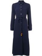 Theory Mid-length Shirt Dress - Blue