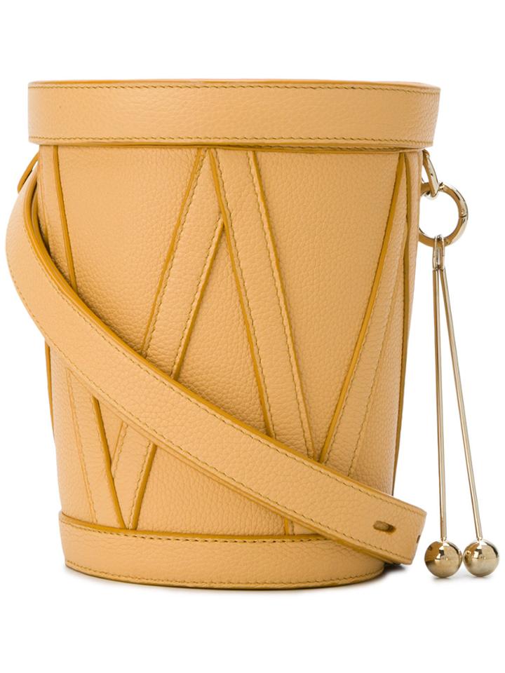 Nina Ricci Drum Barrel Bag - Yellow & Orange