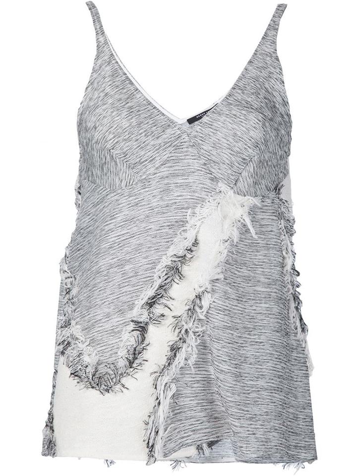 Derek Lam Frayed Effect Tank Top