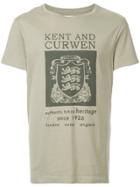 Kent & Curwen Lion Crest Print T-shirt - Green