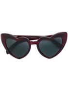 Saint Laurent Eyewear Sl18 Loulou Sunglasses - Brown
